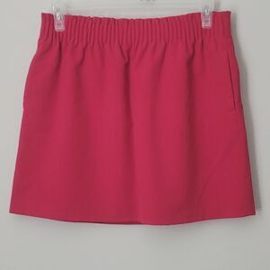 J.Crew Mercantile Sidewalk Skirt in Pinkish Red Size 12